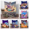 Aladdin Cartoon Princess Jasmine Children Warm Soft Blankets for Sofa Bed Cover Blanket Suitable for Birthday Souvenir Gifts