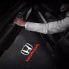 2Pcs Car Logo Lamp Welcome Lights Auto Emblem Projection For Honda Civic Fit Accord City Vezel CR-V S660 Odyssey HR-V Insight