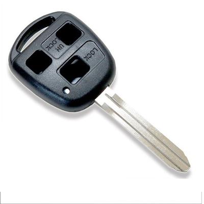 [Gn276] TOY43 Genuine Quality Blank Key Spare Key Toyota Daihatsu 3 Buttons 3 Holes