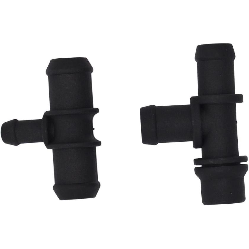 Hconcet 2PCS HVAC Heater Hose Tee Connector Fit Compatible with 2010-2013 Ford Transit Connect 2.0L 9T1Z18472C KH623 9T1Z-18472-C