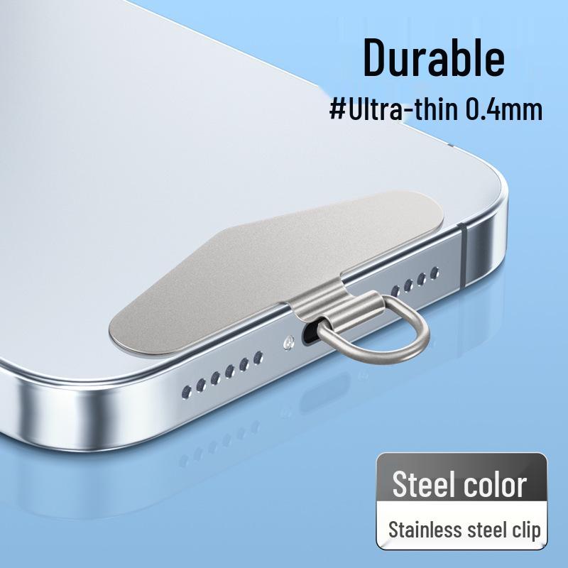 

Патч из нержавеющей стали для мобильного телефона - Ультратонкий, прочный, клипса против потери