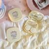 New Portable Contact Lens Case Cute Cartoon Contact Lens Box Travel Kit For Girls Beauty Lens Storage Container