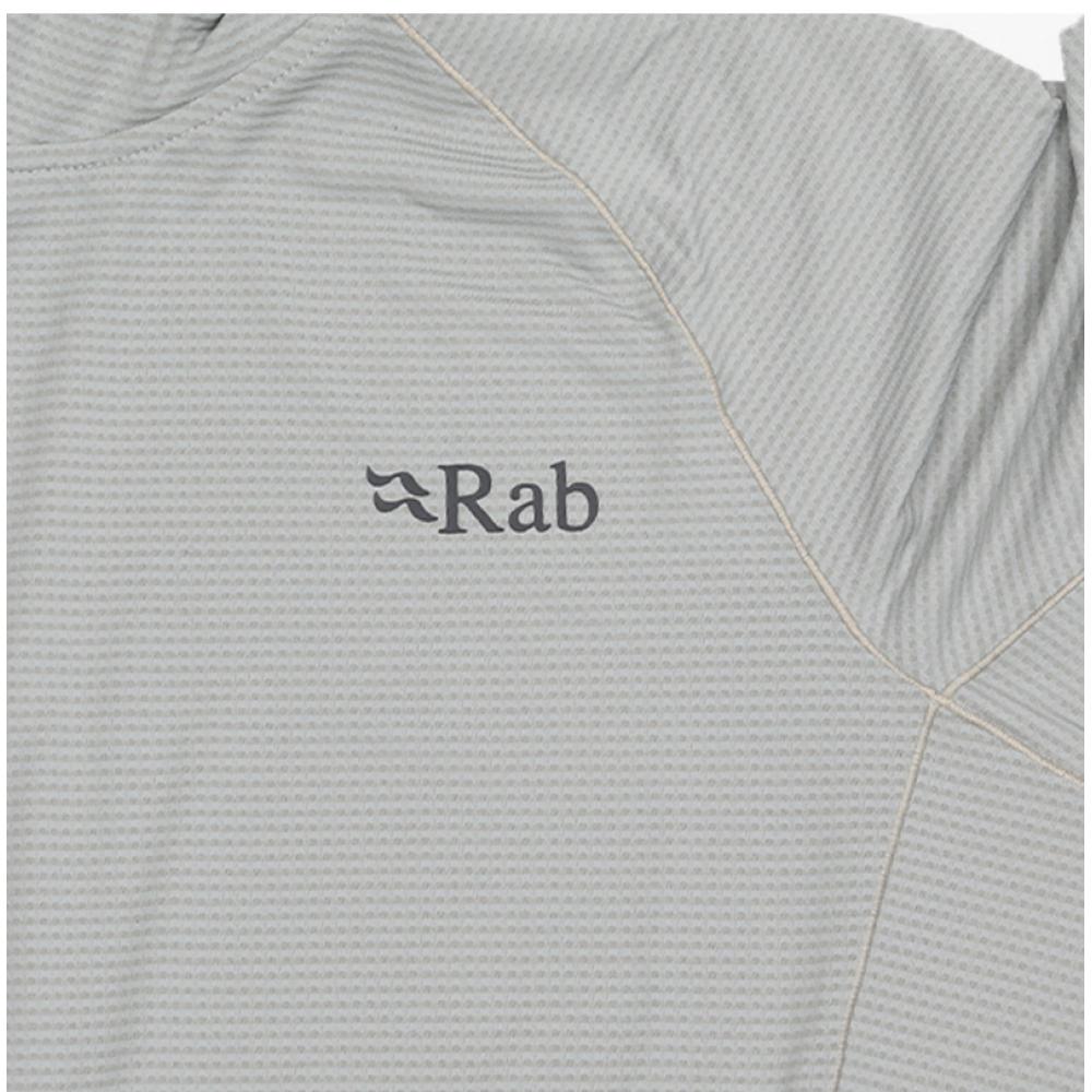 Rab Qbl 70 Light Zinc Herren S Hoodie