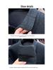 Maglione Invernale da Uomo Finto Due Pezzi con Collo in Lana - Caldo Tessuto di Velluto per Mezza Età e Anziani
