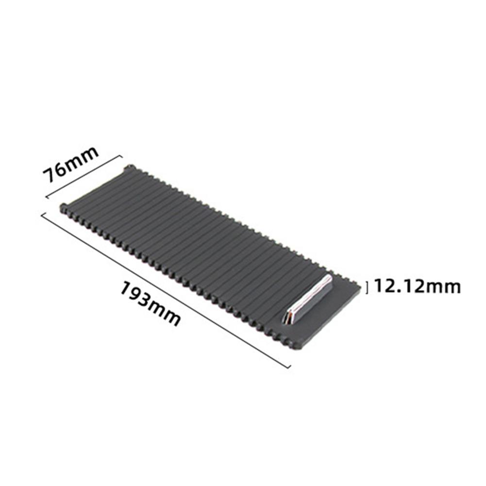 For Skoda Superb 2013-2015 Cup Holder Cover Cup Holder Shutter 3T08625319B9-Black Cup Holder Roller Shutter Drink Holder