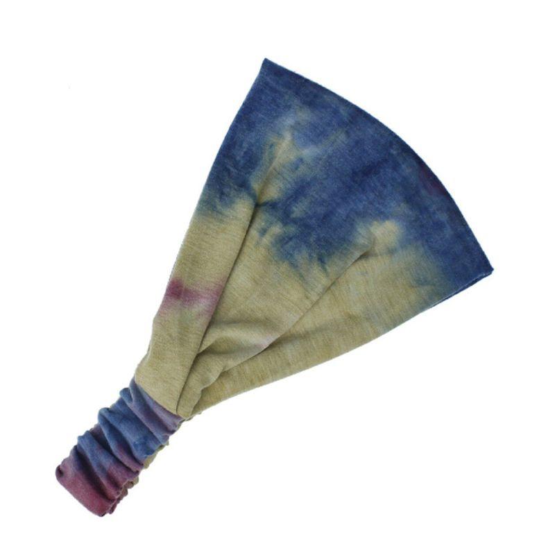 Peru Peru Fashion Fitness Elastic Tie-Dye Hair Band