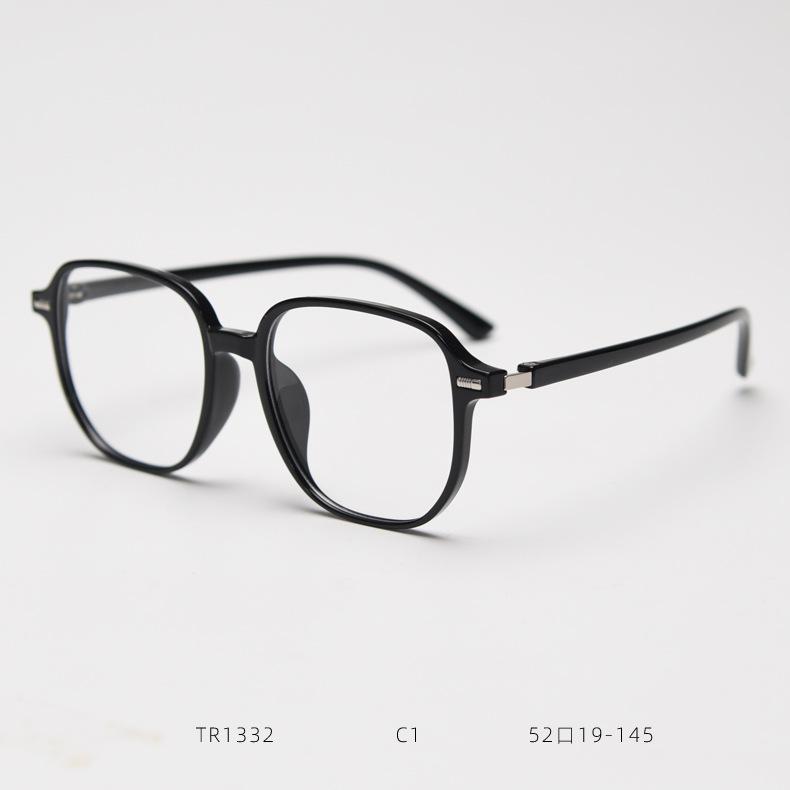 Ultralight Myopia Eyeglasses Male Female TR90 Anti-blue Lightweight Glasses Near Sight Eyewear Square Eyeglasses With Diopters Minus -1 -3