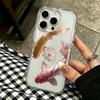For Iphone 16 Pro Max Case Koi Lotus Silicone Cover For Iphone Air 17 Plus 11 Air 12 14 15 13 Soft Cover Funda