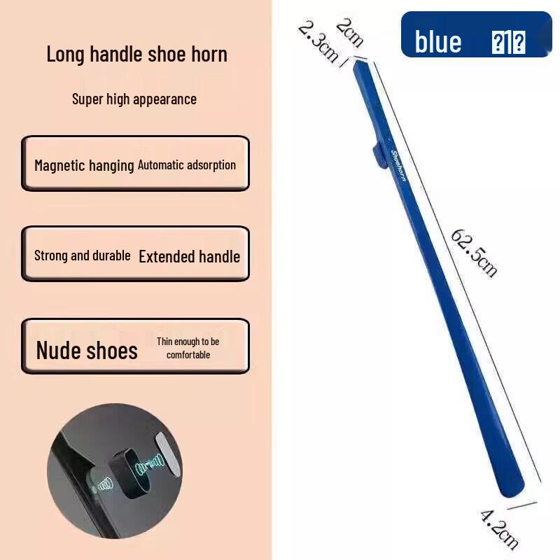 LIEI Magnetic Long Handle Shoehorn