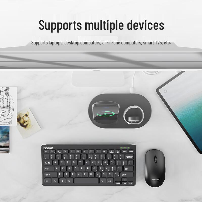 Founder W6226 Wireless Keyboard & Mouse Combo