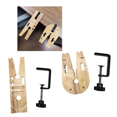 Wood Alloy Combination Holder for Professional Jewelry Processing Wooden Workbench For Gold Silver Work