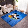 Mickey Mouse In Starry Night Disney Cartoon Theme Anti-Slip Rug - Polyester, Home Decor, Suitable for Bedrooms, Living Rooms, Doorways, and Studios
