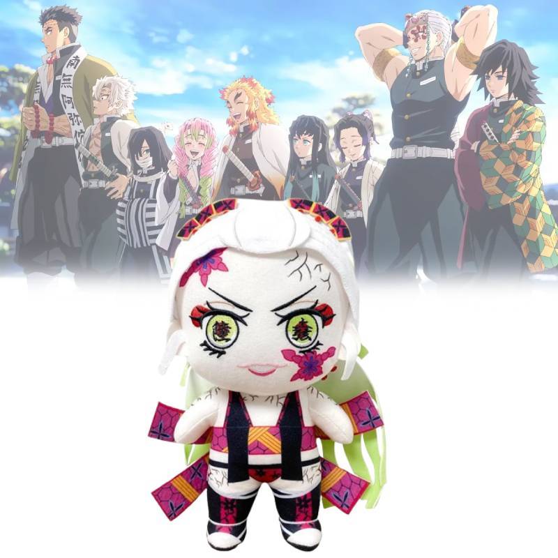 Demon Slayer Daki Plush Toy With Short Plush Material For Collectors And Fans