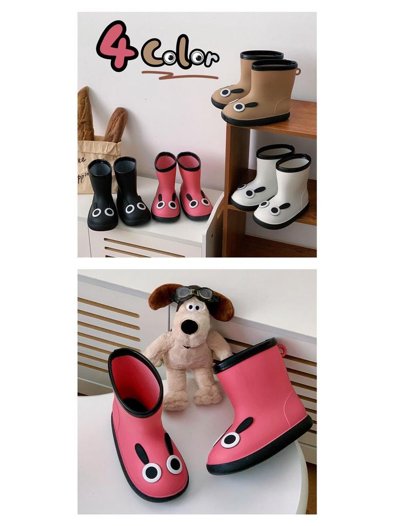 Leichte, wasserdichte Gummistiefel für Kinder - Rutschfest, Abriebfest, Flachsohlig, Cartoon-Design für Jungen und Mädchen