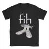 Unisex S TShirts Fih Shoes Fish Meme Vintage 100 Cotton Tees Short Sleeve T Shirts Crewneck Tops Original