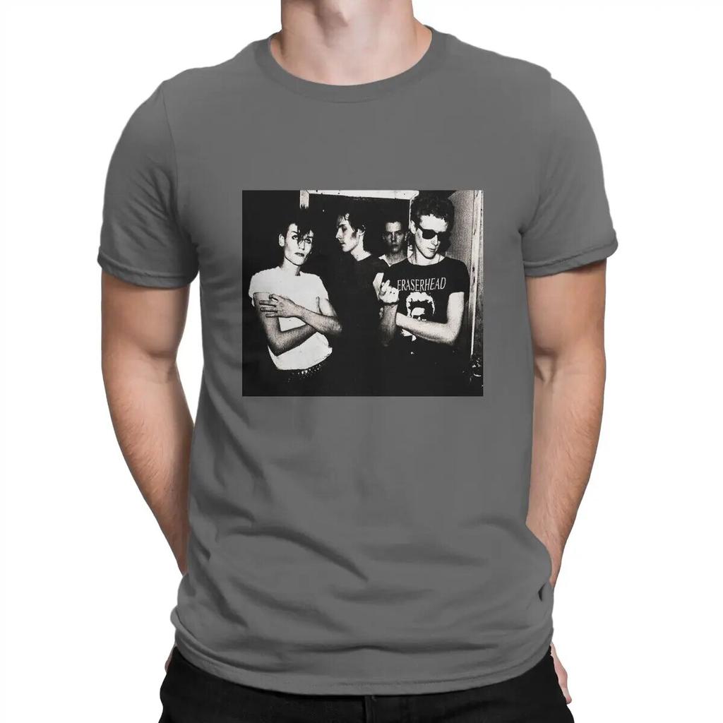 Herrar Brittiskt Postpunk Rockband T-shirt Bauhaus Ren Bomull Kläder Unika Kortärmade O-hals T-shirts Nyhet T-shirts