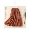 Literary Vintage Summer Mid-length Double-layer Bustier Skirt