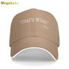 Funny Thats What She Said StateUnisext Hat,Adjustable Baseball Cap Washable Cotton Trucker Cap Dad Hat Unisex