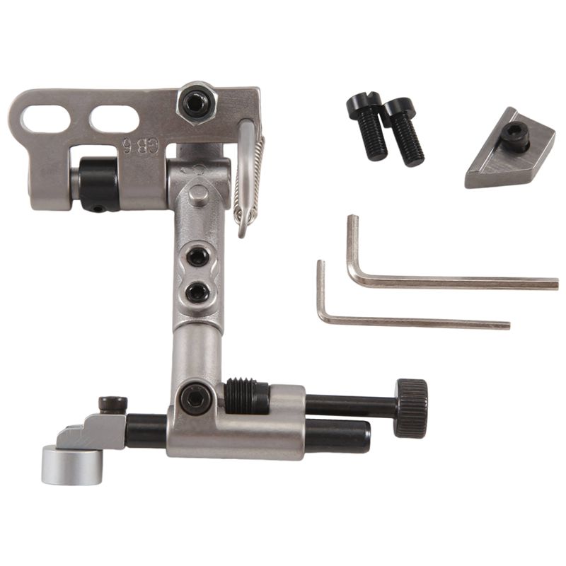 

AEE2-Suspended Edge Guide For Juki LU-1508 LU-1510 Industrial Sewing Machin GB-6 B Accessories Parts серебряный