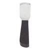 Leder Messer Edelstahl Material Scharfe Klinge Holzgriff DIY Schneiden Rund Flach Spaltmesser für Handarbeit