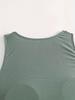 2025 Plus Size European & American Solid Color Bikini Top for Chubby Girls