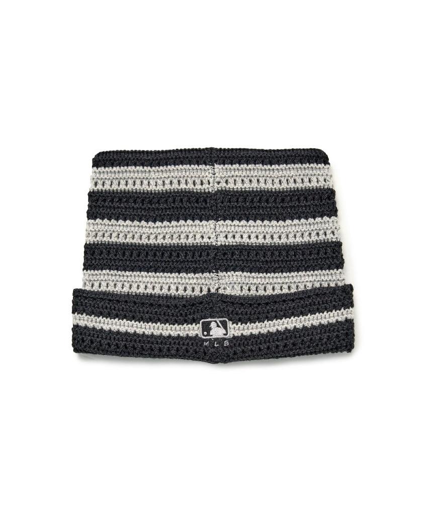 Emelbi Summer Stripe Meow Beanie Ny (Black)