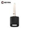 KEYYOU 10pcs For Nissan Versa Teana Livina Sylphy Tiida Sunny March X-trail Transponder Auto Blank Key Shell NSN14 Blade Case