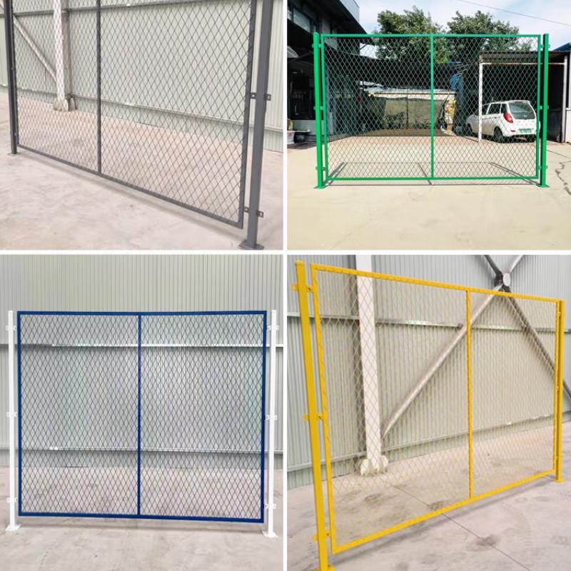 Diamond Mesh Warehouse Security Fence
