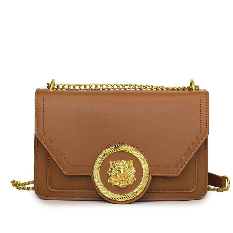 Hot-selling Women's Bags, Small Square Bags, Fashionable and Versatile Shoulder Crossbody Bags, High-quality Hardware Chain Bags