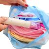 Women PVC Cosmetic Bag Case Waterproof Flower Print Cosmetics Transparent Toilet Bag Organizer Pouch Girl Make Up Bags Set