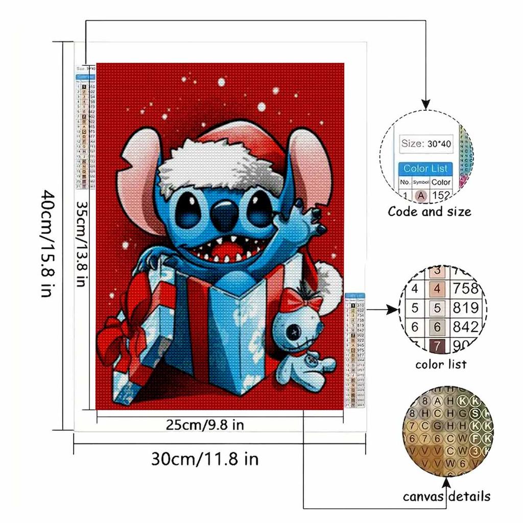 Full Round Diamond Painting Christmas Stitch Art Rhinestone Picture Mosaic DIY 5D Cross Stitch Embroidery Home Decoration