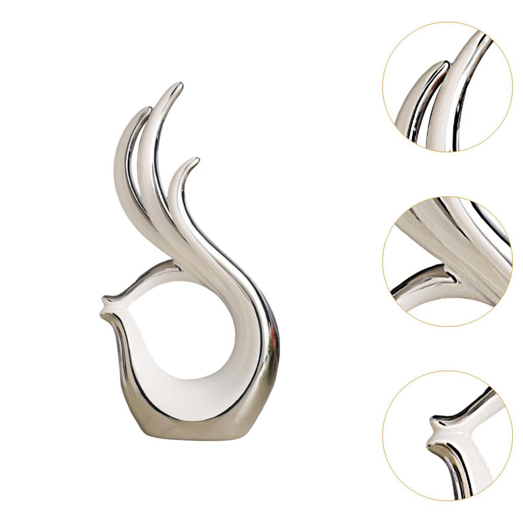 Modern Abstract Art Ceramic Statue Home Decor for Centerpiece Party Entryway