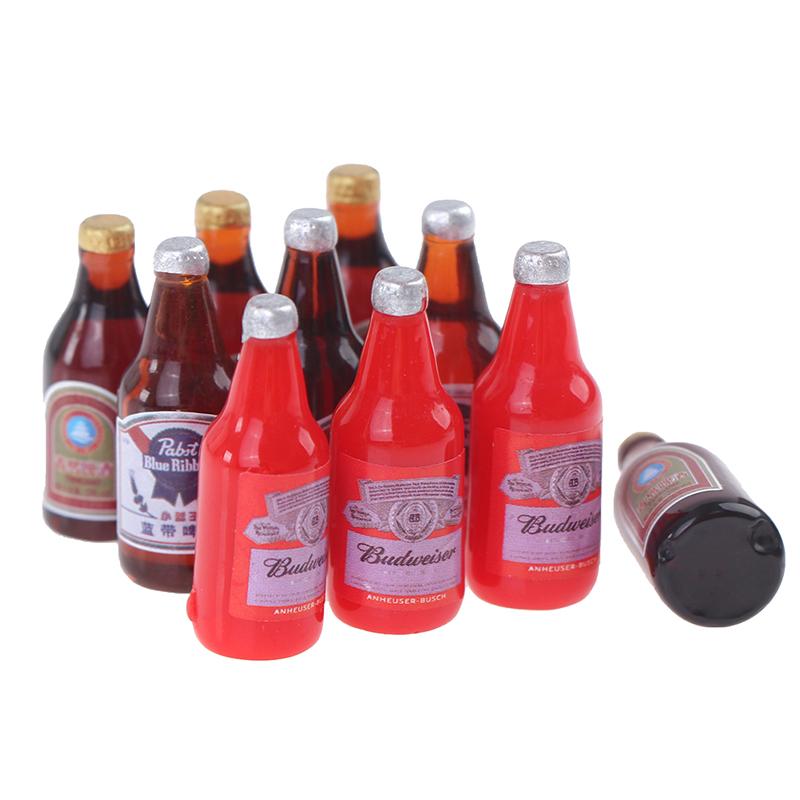 Miniature Food And Play Shooting Props Simulation Mini Beer Bottle