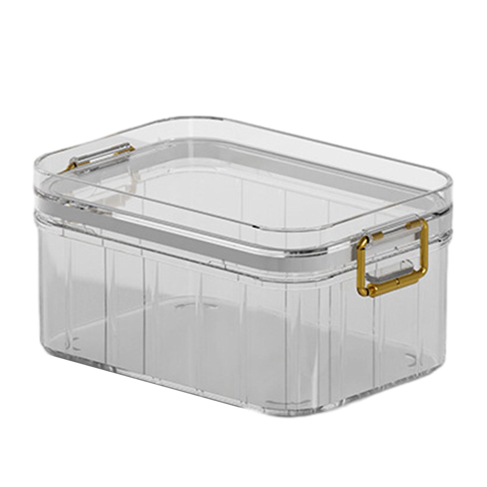 Food Sealed Tank,Fruit Dried Goods Jar,Multipurpose Drawer Storage Container,Transparent Food Storage Jar,For Food Storage 1pcs