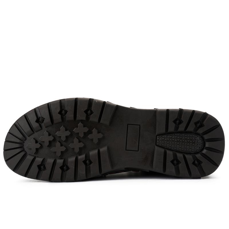 Herren Retro Echtleder Freizeitschuhe Winter Plus Samt Stiefeletten Frühling/Herbst Herrenstiefel