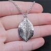 Clover Mushroom Leaf Necklace On The Neck 43cm Chain Boys Jewelry Thanksgiving Day Romantic Souvenir