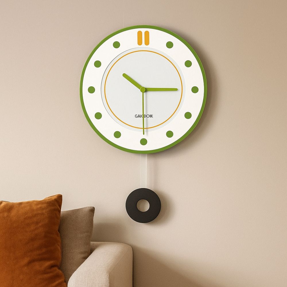Fashion 30cm Modern Wall Clocks Mute Hanging Wall Hung Clock Round Digital Wall Clocks Study