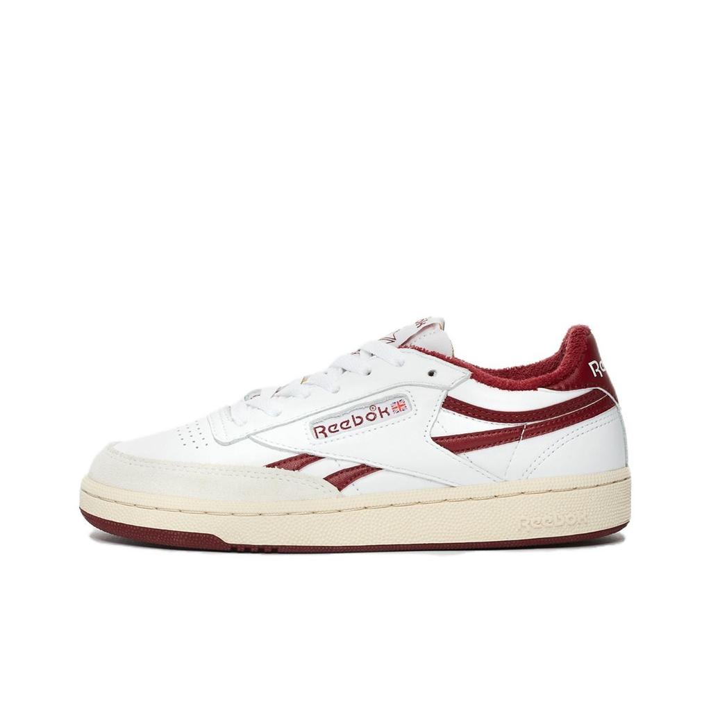 Reebok Club C Revenge Low-Top Sneakers Women Sneakers White Red FW7804