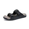New Outdoor Casual Beach Slippers Quick Dry Wading Aqua Shoes Soft Leisure Walk Male Half Drag All-match Versatile Men Sandals