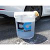 Detail Guardz Original Bucket Large Capacity 18L Clear White with Visible Water Level and Graduations Car Wash Bucket Trash Can Ideal for Storage 2.0