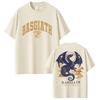 Basgiath War College Dragon Rider Fourth Wing Graphic T Shirts Mens Women Harajuku Fashion Vintage pure Cotton Short Sleeve Top