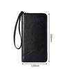 Pu Leather Wallet Long Design Phone Wallet Men'S Wallet Coin Purse For Office Travel Gift