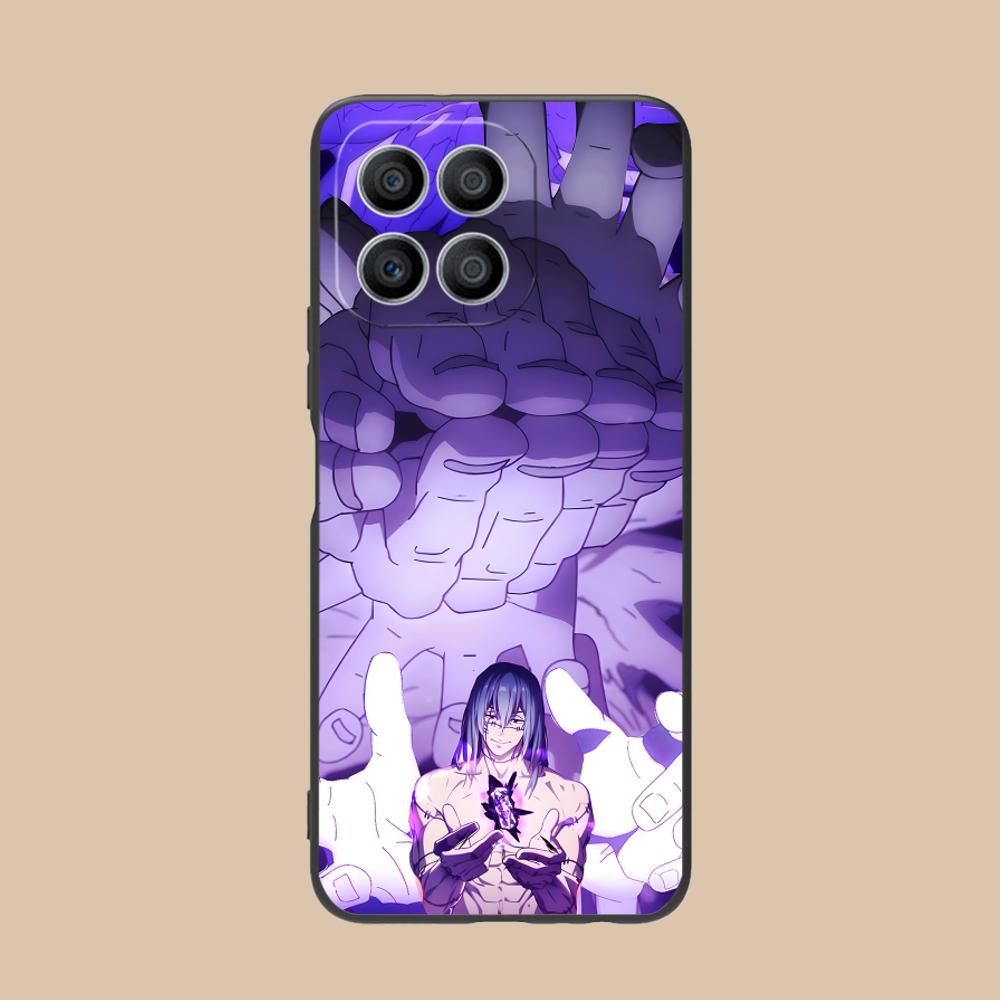 JJK Mahito Phone Case for Honor 90 80 70 60 50 30 20 10 9 8 7 Pro S SE Lite 5G Soft TPU Shockproof Cover