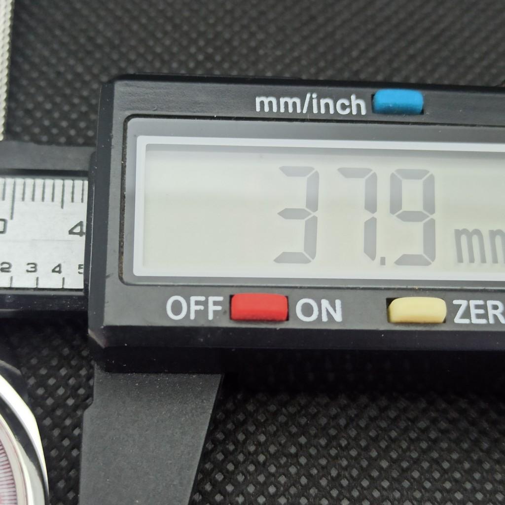 VINTAGE ORIS AUFZUG SCHWEIZER HERREN ÜBERHOLT ROTES Armbanduhr 558b-a296772-1