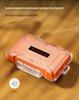 Waterproof Transparent SD Card and USB Drive Storage Box - Dustproof with Multi-functional Camera Memory Slots