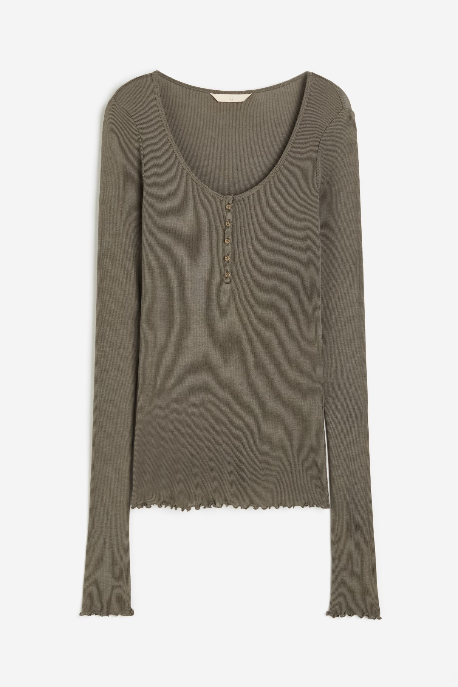 

Silk jersey top