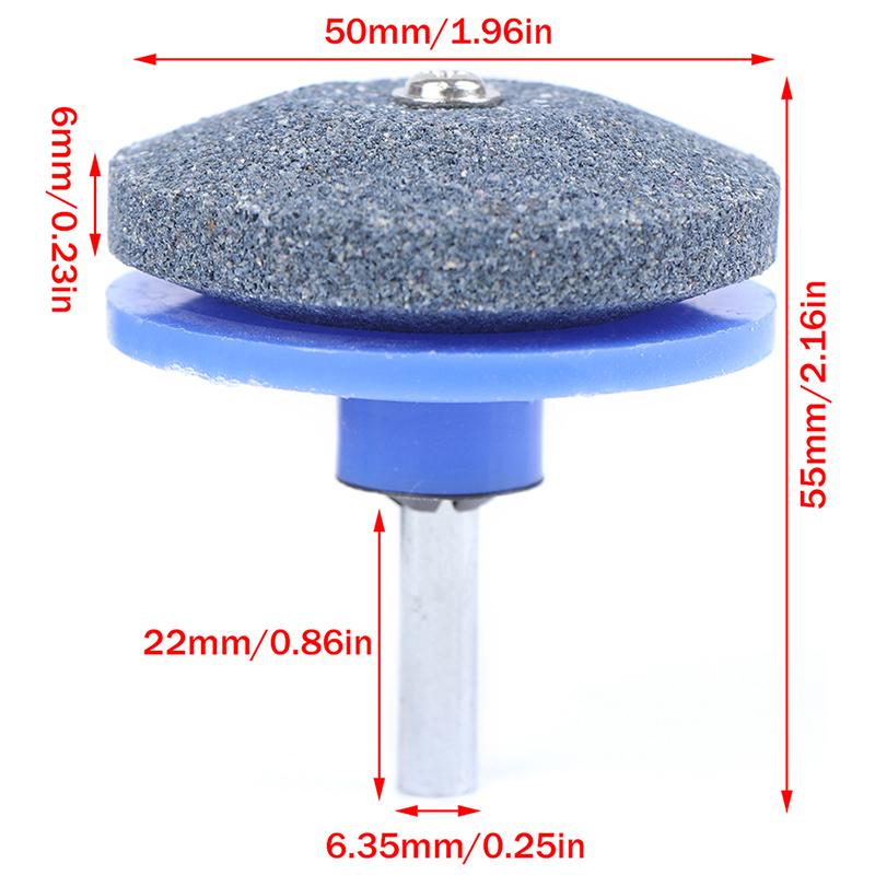 1 Pcs Lawn Mower Blade Sharpener Drill Lawnmower For Power Drill Cut Sharpener