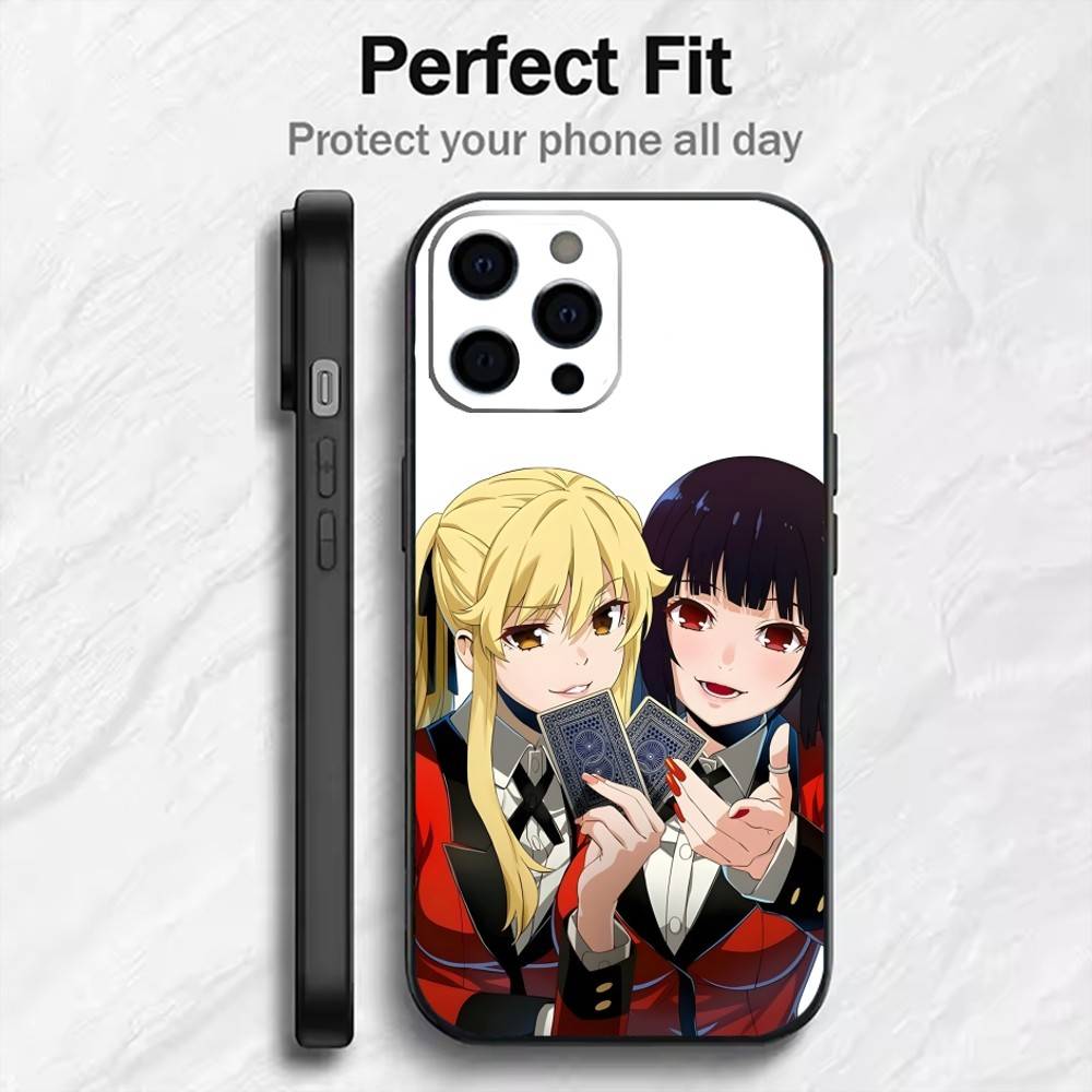 

Y-Юмэко Мэри K-Какегуруи Персонажи Чехол для Телефона Для iPhone17,16,15,14,13,12 Plus,Max Мягкий Силикон Черный Чехол iPhone14Pro