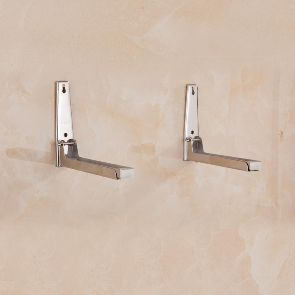 Haushalt 304 Edelstahl Faltbarer Teleskop Mikrowellenofen Wandmontierter Halter Bügel Aufbewahrung