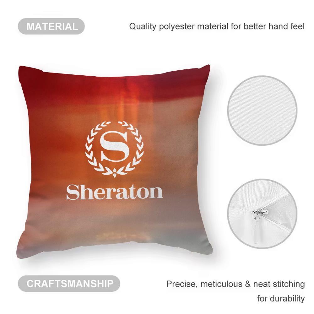 Federa Sheraton Hotel Moda Anti-acaro Cuscino Cerniera invisibile Peluche corto setoso Copricuscino per divano